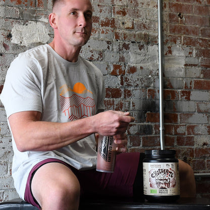Earth Fed Muscle  Chocolate Shakeup Chocolate Grass-Fed Whey Protein 2 LB